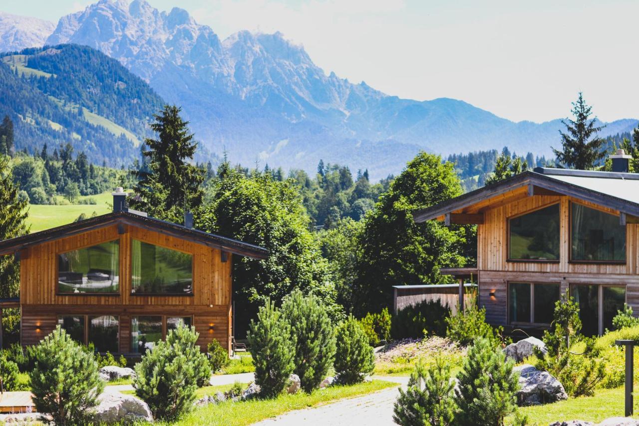 Hotel Chalets Grosslehen ฟีบาบรุนน์ ภายนอก รูปภาพ